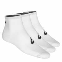 Asics Комплект Чорапи Quarter Socks 3 Pack Junior Boys White Мъжки чорапи