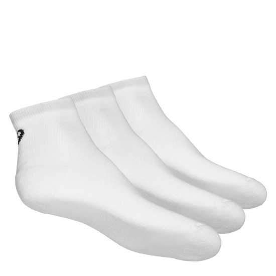 Asics Комплект Чорапи Quarter Socks 3 Pack Junior Boys White Мъжки чорапи