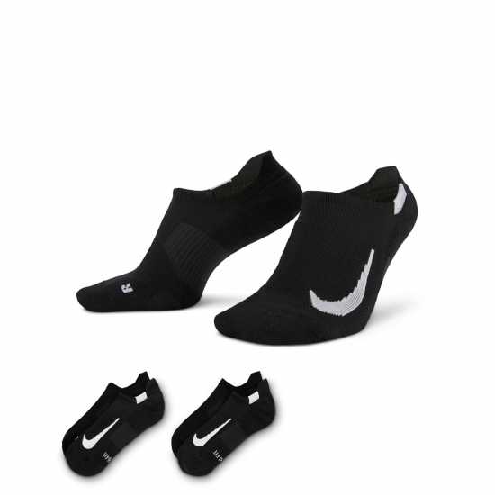 Nike Multiplier Running No-Show Socks (2 Pairs) Nike Multiplier Running No-Show Socks (2 Pairs)