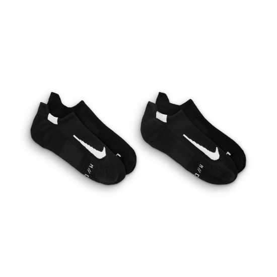 Nike Multiplier Running No-Show Socks (2 Pairs) Nike Multiplier Running No-Show Socks (2 Pairs)