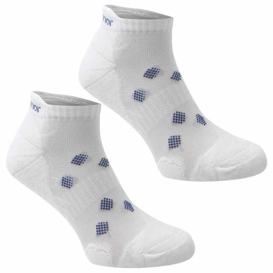 Дамски чорапи 2 Чифта Дамски Спортни Чорапи Karrimor 2 Pack Running Socks Ladies Бяло 2 Чифта Дамски Спортни Чорапи Karrimor 2 Pack Running Socks Ladies Бяло Дамски чорапи