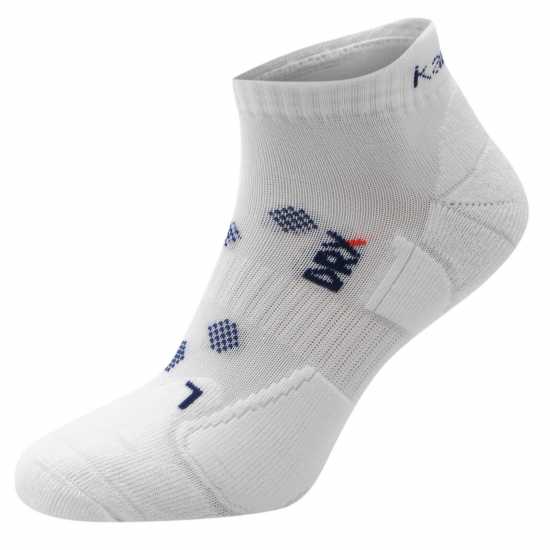2 Чифта Дамски Спортни Чорапи Karrimor 2 Pack Running Socks Ladies White Дамски чорапи