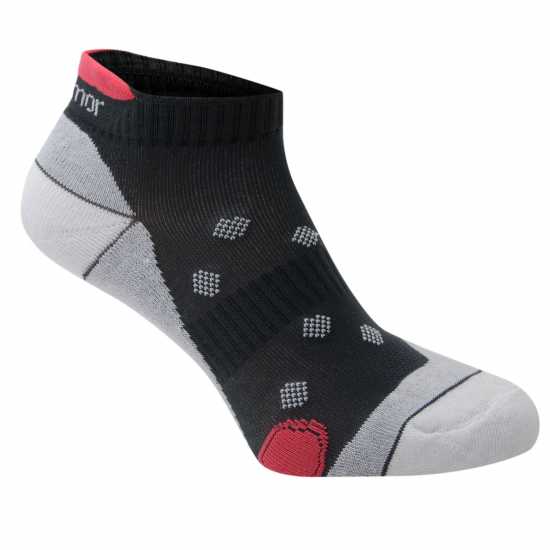 2 Чифта Дамски Спортни Чорапи Karrimor 2 Pack Running Socks Ladies Mid Grey - Дамски чорапи