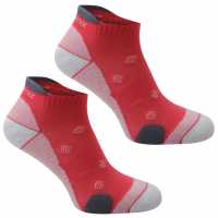 Karrimor 2 Чифта Дамски Спортни Чорапи 2 Pack Running Socks Ladies Hot Pink Дамски чорапи