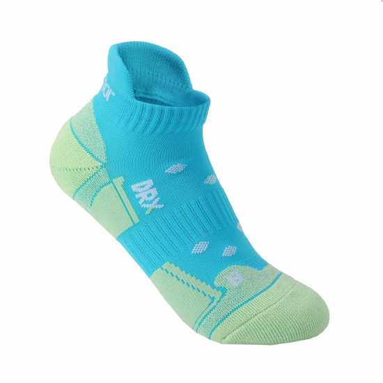 2 Чифта Дамски Спортни Чорапи Karrimor 2 Pack Running Socks Ladies Аква Дамски чорапи