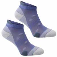 Karrimor 2 Чифта Дамски Спортни Чорапи 2 Pack Running Socks Ladies Lilac Дамски чорапи