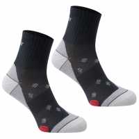 Karrimor 2 Чифта Дамски Спортни Чорапи 2 Pack Running Socks Ladies Mid Grey Дамски чорапи