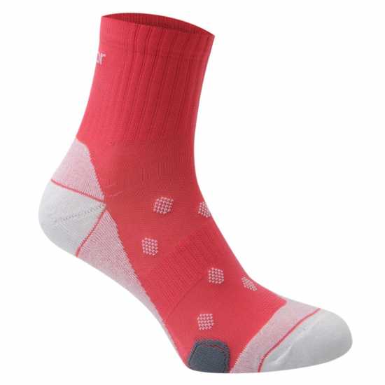 2 Чифта Дамски Спортни Чорапи Karrimor 2 Pack Running Socks Ladies Горещо розово Дамски чорапи