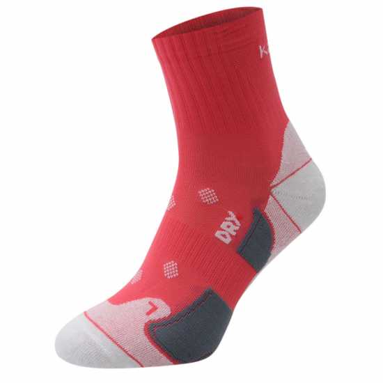 2 Чифта Дамски Спортни Чорапи Karrimor 2 Pack Running Socks Ladies Горещо розово Дамски чорапи