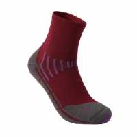 Karrimor Marathon 1 Pack Socks Ladies Raspberry/Purpl Дамски чорапи