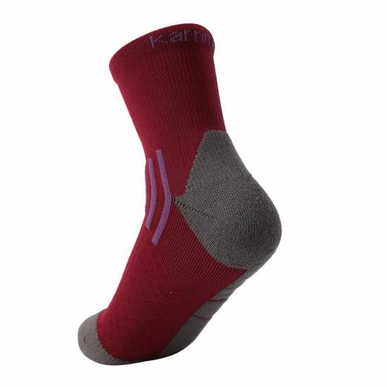 Karrimor Marathon 1 Pack Socks Ladies Raspberry/Purpl Дамски чорапи