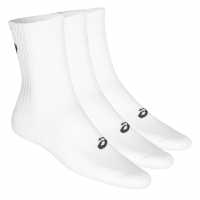 Asics Crew Three Pack Socks Mens White Мъжки чорапи
