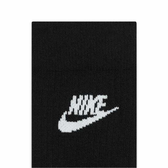 Nike 3 Pack Of Essential Crew Socks Black/White Мъжки чорапи
