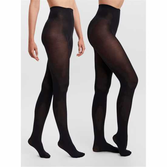 Vero Moda 40 Denier Tights 2 Pack Womens  
