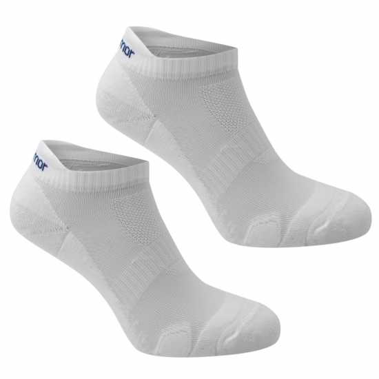 Мъжки Чорапи За Бягане Karrimor 2 Pack Running Socks Mens White Мъжки чорапи