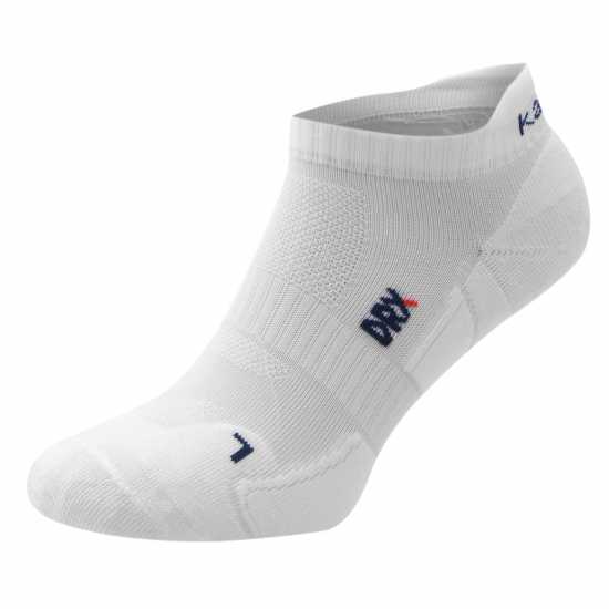 Мъжки Чорапи За Бягане Karrimor 2 Pack Running Socks Mens White Мъжки чорапи