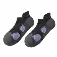 Мъжки Чорапи За Бягане Karrimor 2 Pack Running Socks Mens Grey Мъжки чорапи