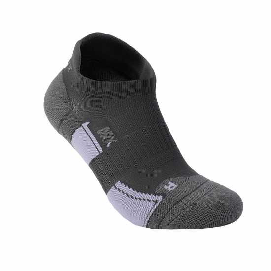 Мъжки Чорапи За Бягане Karrimor 2 Pack Running Socks Mens Grey Мъжки чорапи