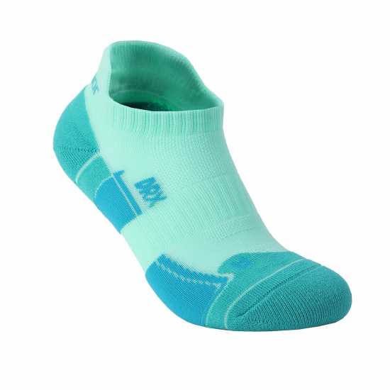 Мъжки Чорапи За Бягане Karrimor 2 Pack Running Socks Mens Лайм Мъжки чорапи