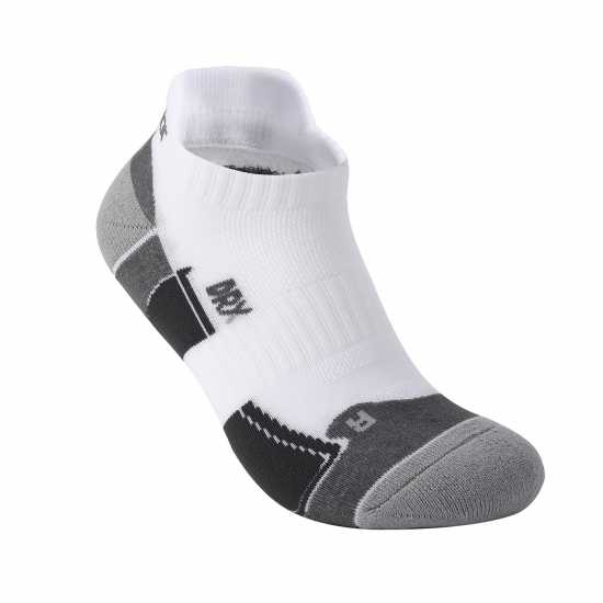 Мъжки Чорапи За Бягане Karrimor 2 Pack Running Socks Mens Бяло/Сив Марл Мъжки чорапи