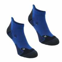 Karrimor Мъжки Чорапи За Бягане 2 Pack Running Socks Mens Blue/Navy Мъжки чорапи