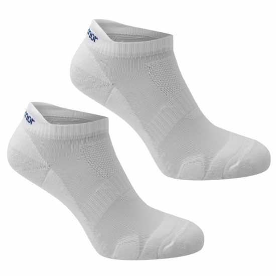 Karrimor Мъжки Чорапи За Бягане 2 Pack Running Socks Mens Бяло Мъжки чорапи