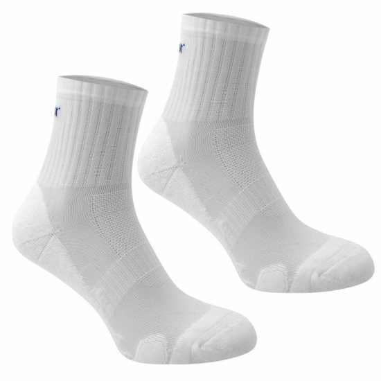 Karrimor Мъжки Чорапи За Бягане Dri Skin 2 Pack Running Socks Mens White Мъжки чорапи