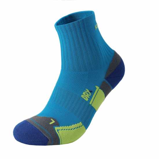 Karrimor Мъжки Чорапи За Бягане Dri Skin 2 Pack Running Socks Mens Тонови синьо Мъжки чорапи