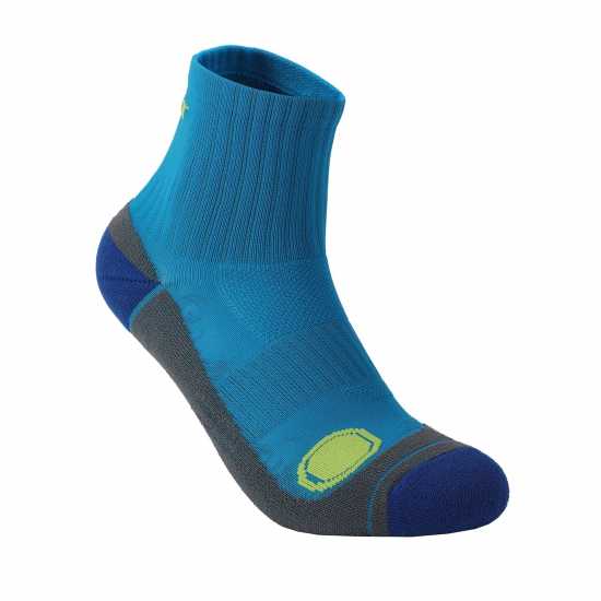 Karrimor Мъжки Чорапи За Бягане Dri Skin 2 Pack Running Socks Mens Тонови синьо Мъжки чорапи