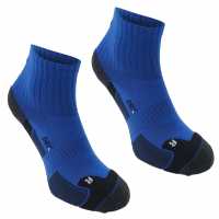 Karrimor Мъжки Чорапи За Бягане Dri Skin 2 Pack Running Socks Mens Blue/Navy Мъжки чорапи