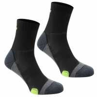 Мъжки Чорапи За Бягане Karrimor Dri Skin 2 Pack Running Socks Mens  Мъжки чорапи