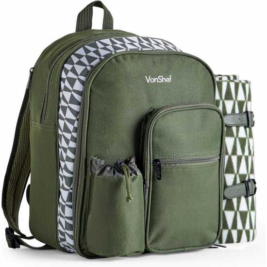 Vonshef Picnic Backpack, 2 Person Green - Къмпинг аксесоари
