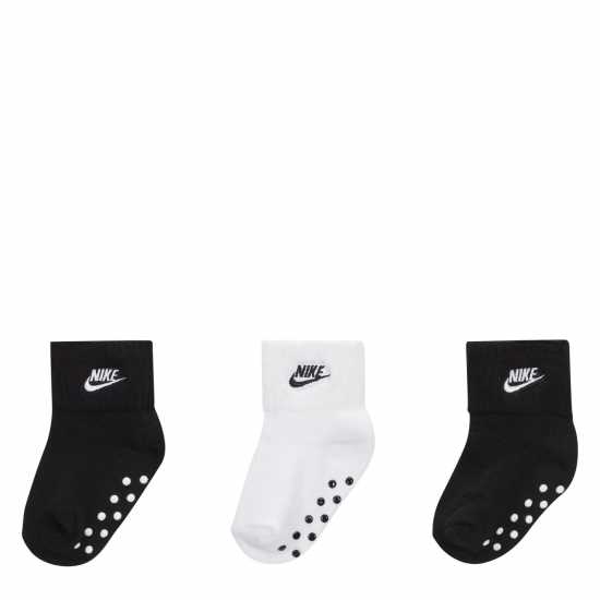 Детски чорапи Nike Quarter Sock Baby Черно Nike Quarter Sock Baby Черно Детски чорапи