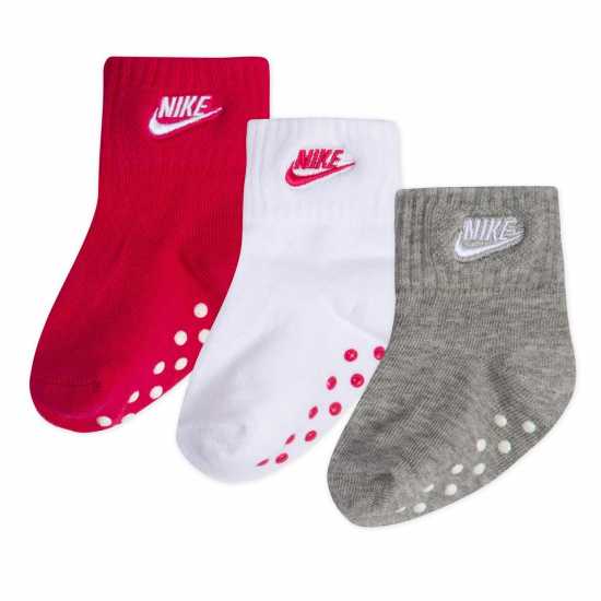 Nike Quarter Sock Baby Ръсъм Роза Детски чорапи
