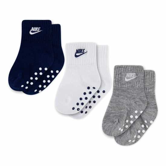 Nike Quarter Sock Baby Син празното Детски чорапи