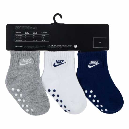 Nike Quarter Sock Baby Син празното Детски чорапи