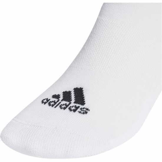 Мъжки чорапи Adidas 3/4 Чорапи 3Бр. 3 Stripe Quarter Sock 3 Pack Бяло/Черно Adidas 3/4 Чорапи 3Бр. 3 Stripe Quarter Sock 3 Pack Бяло/Черно Мъжки чорапи