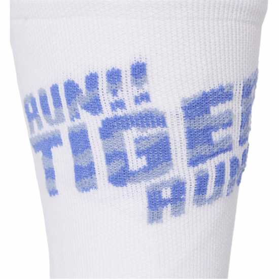 Asics Performance Run Tiger Crew Socks White/Blue Мъжки чорапи