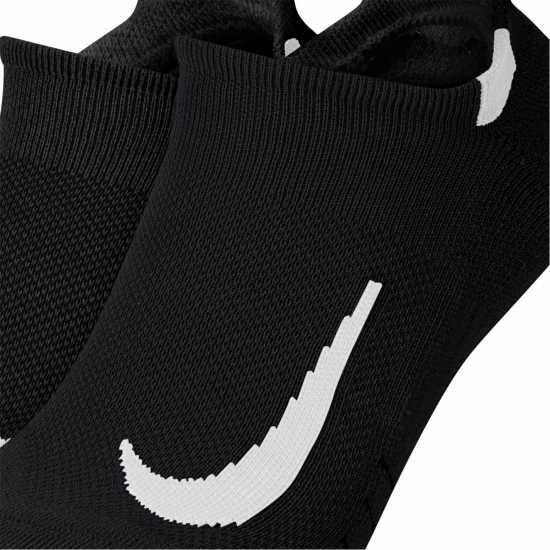 Мъжки чорапи Nike Multiplier Running No-Show Socks (2 Pairs) Черно/Бяло Nike Multiplier Running No-Show Socks (2 Pairs) Черно/Бяло Мъжки чорапи