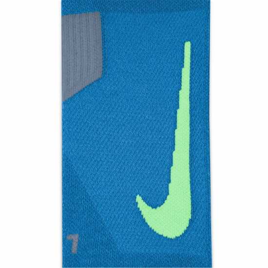 Nike Multiplier Running No-Show Socks (2 Pairs) Blue Мъжки чорапи