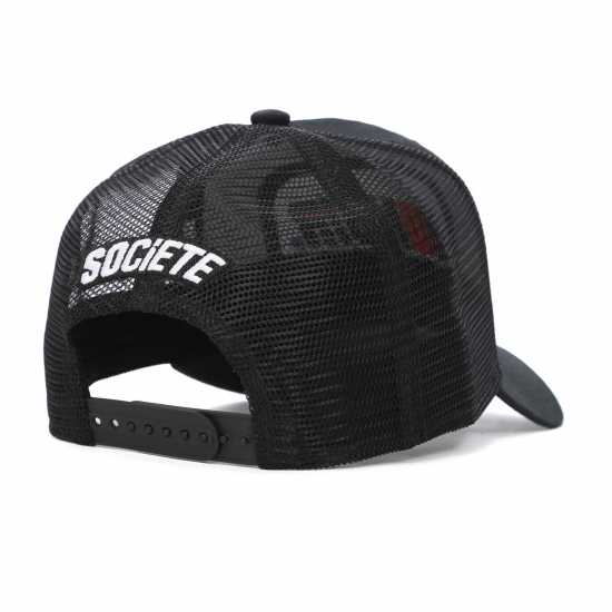 Societe Noir Men's Ombre Mesh Trucker Cap Черно 