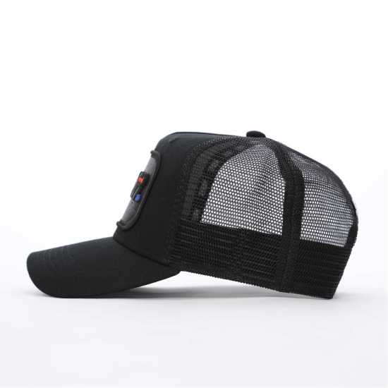 Societe Noir Men's Ombre Mesh Trucker Cap Черно 