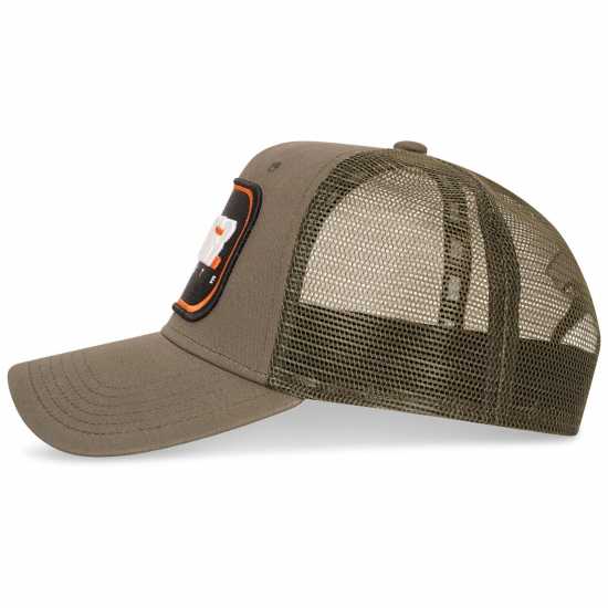 Societe Noir Men's Ombre Mesh Trucker Cap Оранжево/Хаки Societe Noir Men's Ombre Mesh Trucker Cap Оранжево/Хаки