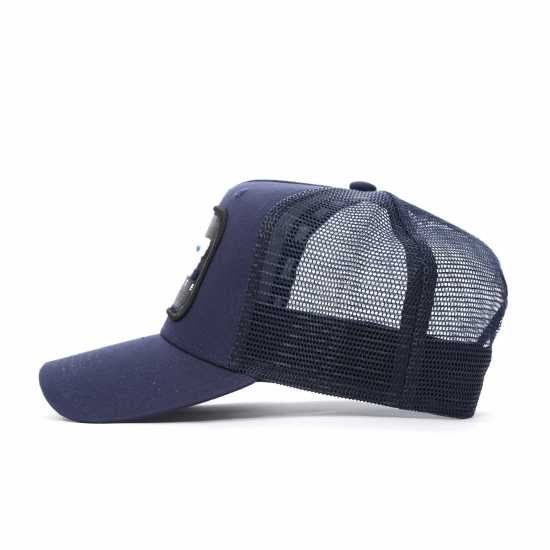 Societe Noir Men's Ombre Mesh Trucker Cap Морско синьо/Черно Societe Noir Men's Ombre Mesh Trucker Cap Морско синьо/Черно