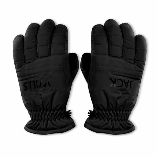 Ski Gloves Black Ски