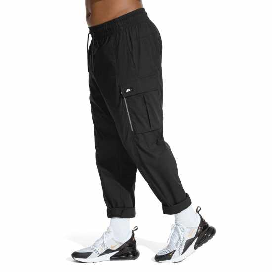 Nike Everyday Plus Cushioned Training Crew Socks (6 Pairs) White/Black Мъжки чорапи