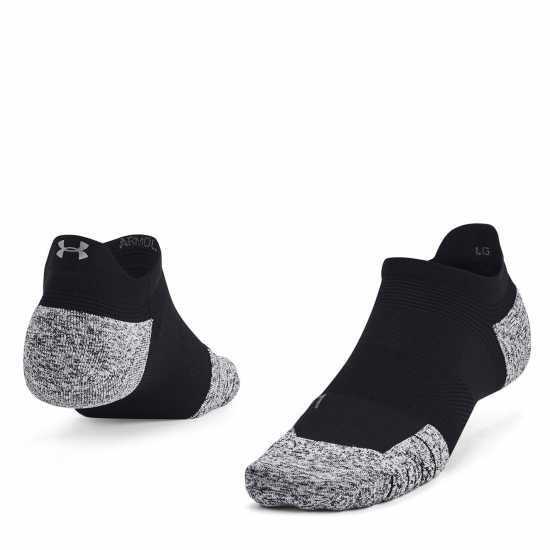 Under Armour Ad Run Cushion 1Pk Ns Tab Черно/Сиво Мъжки чорапи