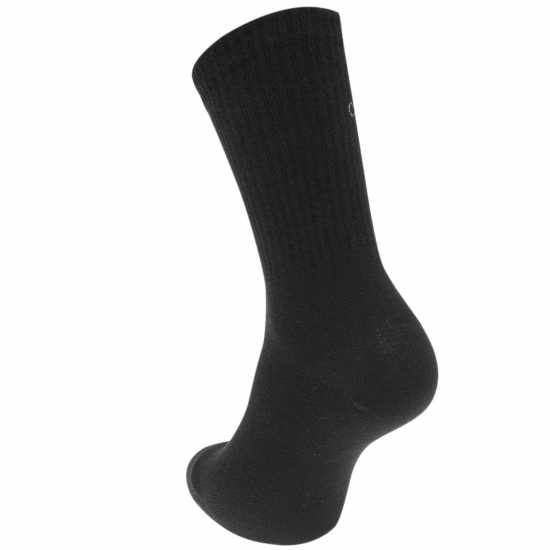 Calvin Klein Mono Logo Crew Socks Черно Calvin Klein Mono Logo Crew Socks Черно