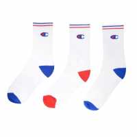 Champion 3 Pack Logo Crew Socks  Дамски чорапи