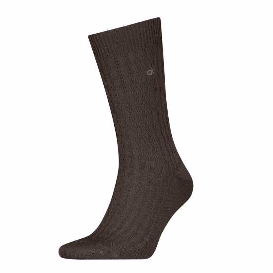 Мъжки чорапи Calvin Klein Calvin Sock Sn99 Кафяво Calvin Klein Calvin Sock Sn99 Кафяво Мъжки чорапи
